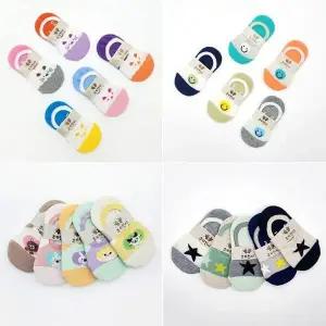 [하프클럽/셀러허브_여성트랜드패션]남아여아 양말 아동덧신 페이크삭스 5