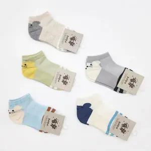 [하프클럽/셀러허브_여성트랜드패션]아동 발꿈치 동물 단목 데일리 면양말