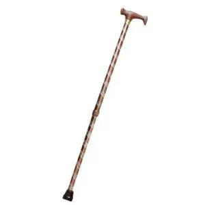 어르신고급지팡이 2단 지팡이 패턴 길이조절 노인 어르신 스틱 1P