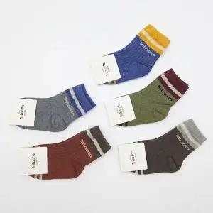 [하프클럽/셀러허브_여성트랜드패션]사계절 아동내의 키즈삭스 골지배색 5