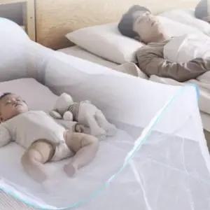 [생활] 모기장 1인용 접이식 방충망 야외 여행용