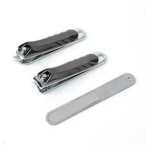 TBZ 블랙 손톱깎이 3종 케이스세트 NC-01 발톱깍기