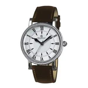 라인엠보라운드(White) 손목시계 가죽시계 손목시계 패션시계 남성손목시계