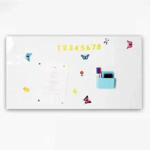 화이트 키밍 자석 메모판 냉장고 대형 붙이는 스케줄