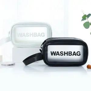 WL 여행용 방수 반투명 세면가방(소) 3종컬러