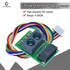 GP2Y0E03 4-50CM 거리 센서 모듈 적외선 범위 Arduino 용 고정밀 I2C 출력