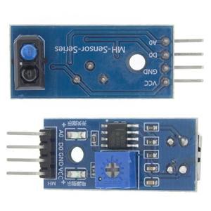 TCRT5000 적외선 반사 IR 광전 스위치 배리어 호환 라인 트랙 센서 모듈 파란색
