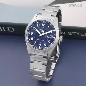 5 SRPG29K1 오토매틱 스포츠 블루 캘린더 남자 메탈 시계 d4