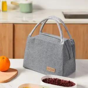 휴대용 사무실 캠핑 피크닉 도시락가방 런치백