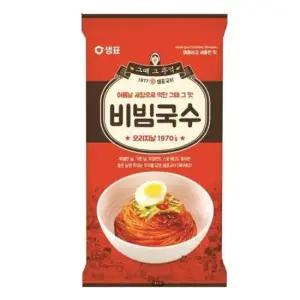 즉석조리 샘표 비빔국수 봉지 x 135g 6개