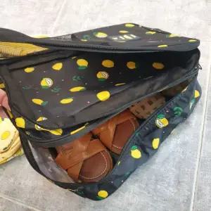 여행용 이중지퍼 수납가방