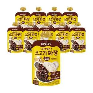 [남양] 맘스쿠킹 바로먹는 소고기 짜장소스 100g 10개