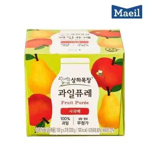 매일 상하목장 과일퓨레 사과배 6팩 (100g x 12입)