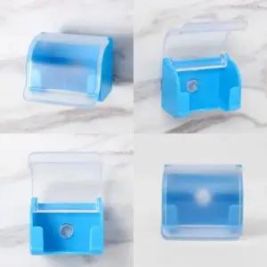 ( )흡착식 면도기걸이 블루 욕실면도기걸이 면도기홀더