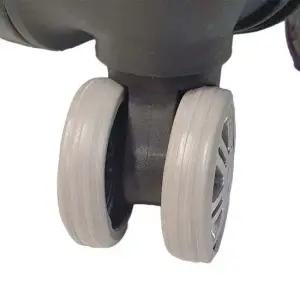 실리콘 캐리어 바퀴 커버 그레이 8p 캐스터슈즈