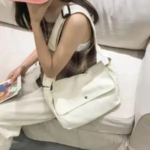 [다잇템] 여성 패브릭 미니멀리즘 일상용 어깨 크로스백