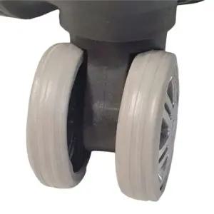 실리콘 캐리어 바퀴 커버 그레이 8p 캐스터슈즈 저소음커버 보호커버 캐리어꾸미기 소음방지커버