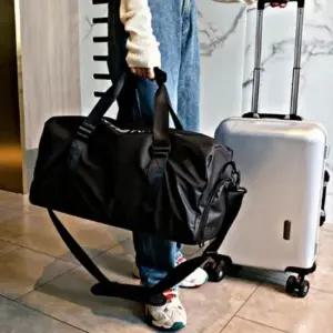 패션 방수소재 보스턴백 여행용 짐가방 토트 숄더백 트레블