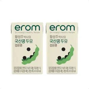 황성주박사의 검은콩 국산콩 두유 140ml 24팩