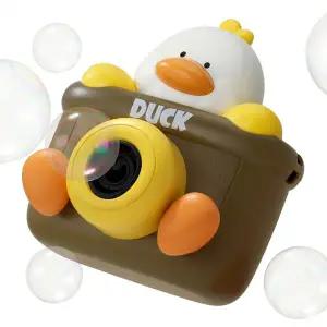 멜로디 자동 비누방울 오리 카메라 버블건