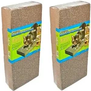 제품 제조2개 패키지 CWM12003 골판지 교체 스크래치 패드 더블 와이드 2개