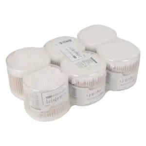 [에스에스_62]원터치 케이스 회오리 면봉 세트 300p 6개