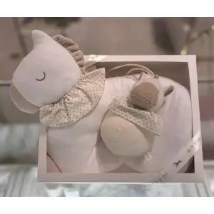 [에뜨와](대구신세계) (말띠임신출산선물) 토리딸랑이인형X짱구베개세트 (07T083404S2)