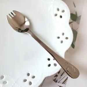 아동 포크숟가락 베어 1p 3101 수저 스텐 유아 카페