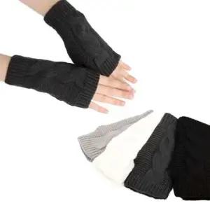 보온토시 꽈배기 암워머 손토시 니트장갑 핸드워머 방한용품