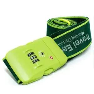 TE7156_3다이얼 TSA 가방끈 _그린