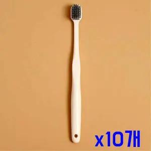 [에이치플러스몰]TBZ 미세모 틈새양치 간편 칫솔(화이트) x10개