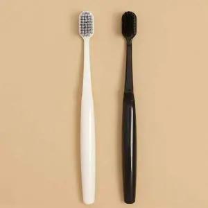 [에이치플러스몰]TBZ 미세모 틈새양치 간편 칫솔 2p세트(블랙화이트)