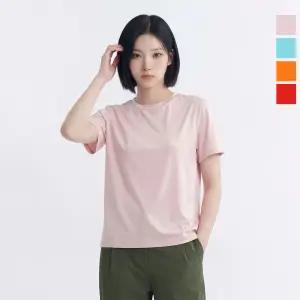 웨스트우드 여성 실켓 라운드티_WO2WCTR430