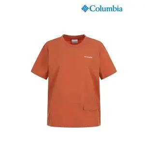 [아웃도어스/컬럼비아]여성 시그니처 반팔 라운드 티셔츠 브릭