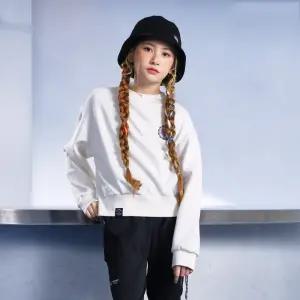 [오션스카이] [2color] 여아 크롭 맨투맨