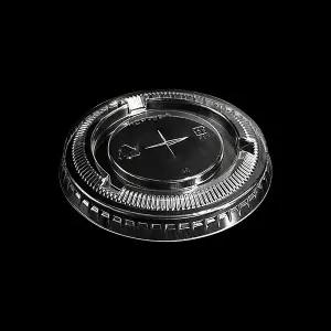 국내생산 92mm(12/14/16온스 겸용) 아이스컵 십자뚜껑 2줄 100개