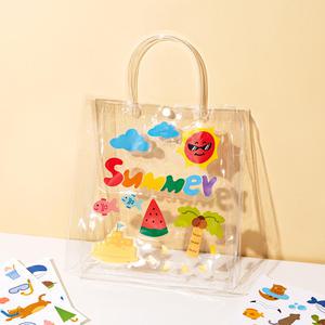 비닐가방 작품가방 투명여름 비치백 만들기재료