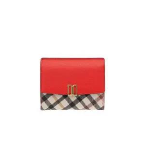 [롯데백화점]닥스 액세서리 [선물포장] 레드 가죽 미니반지갑 DCWA2F408