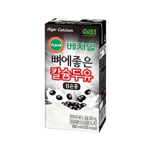 베지밀 뼈에좋은 칼슘 두유 검은콩 190mlx32팩