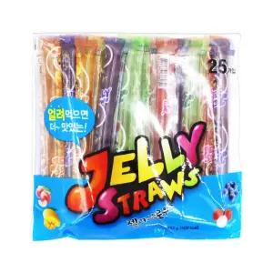 젤리스트로우 25개입 얼려먹는 젤리뽀 쥬시스트로우