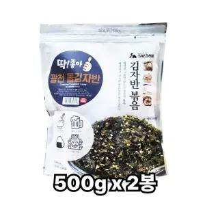 대용량 업소용 파래 돌김 돌자반 김자반 볶음1kg