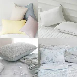 이솔홈 호텔식 사계절 여름 베개커버 냉감 시어서커 마이크로 알러지케어 40x60 50x70 2장