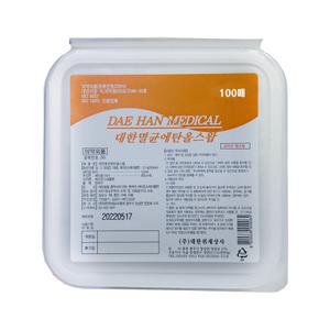 대한위재 멸균에탄올스왑 (알콜솜) 100매 주황