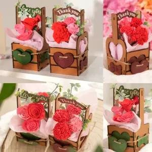 [문구티쳐] 민화샵 클레이 꽃바구니 만들기 (2종 택1) diy 카네이션 기념일 어버이날 감사인사