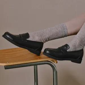 [플로리다스튜디오]FL2532 실론 페니 로퍼 매트 블랙