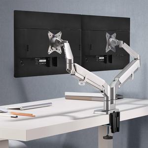 카멜마운트 벽면밀착형 듀얼모니터 거치대 DMA-DSS(실버)