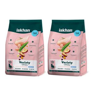 이즈칸 캣 버라이어티 유리너리, 5kg, 2개