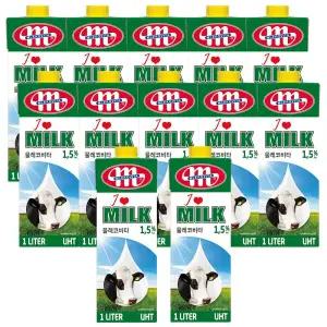 아이러브밀크 수입멸균우유 저지방 1.5 1L 12입