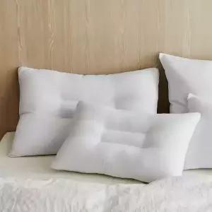 조은자리 국산 두줄 경추 높이조절 지퍼형 목편한 낮은 높은 쿠션 호텔 베개 경추베개솜