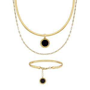 [NS홈쇼핑]생줄랑 18K 천연오닉스 주얼리 컬렉션[34384786]